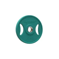 423-gymleco-Colored Weight-Plates-Rubber-Handles-10kg