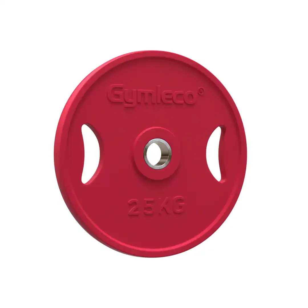 423-gymleco-Colored Weight-Plates-Rubber-Handles-25kg