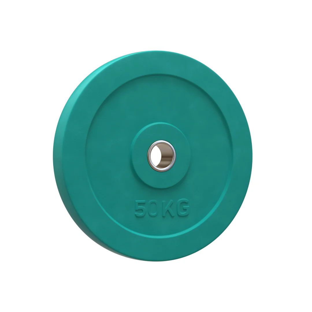 423-gymleco-Colored Weight-Plates-Rubber-Handles-50kg