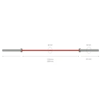 810CR-gymleco-cerakote-weightlifting-bar-men-red-04