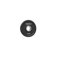 822-gymleco -black-weight-plates-polyurethane-2.5kg