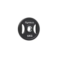 822-gymleco -black-weight-plates-polyurethane-5kg